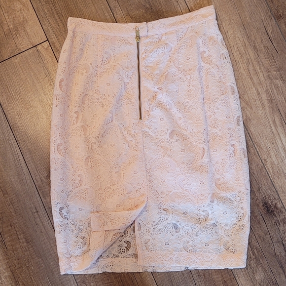 Lace Pencil Skirt - Picture 7 of 9